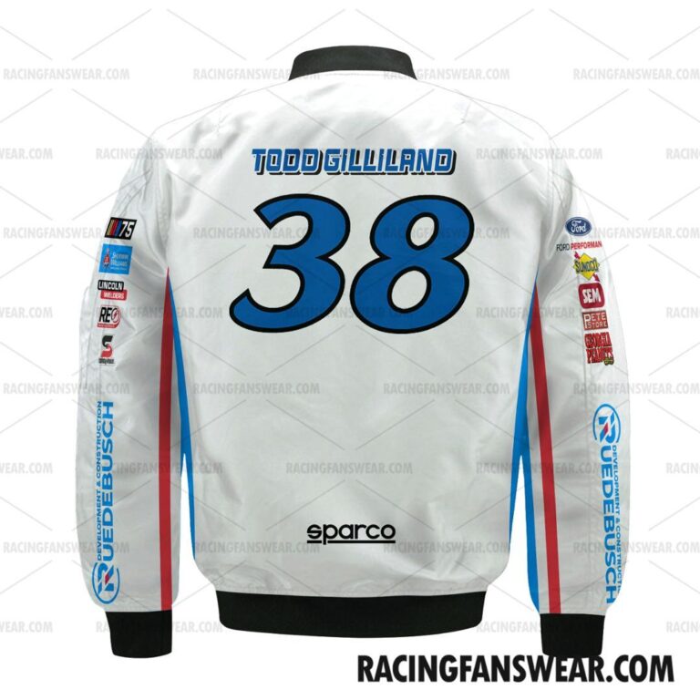 Nascar store - Loyal fans of Todd Gilliland's Bomber Jacket,Unisex Thick Coat,Unisex Sleeveless Hoodie,Unisex Hooded T-Shirt,Kid Sleeveless Hoodie,Kid Hooded T-Shirts,Kid Thick Coat:vintage nascar racing suit,uniform,apparel,shirts,merch,hoodie,jackets,shorts,sweatshirt,outfits,clothes