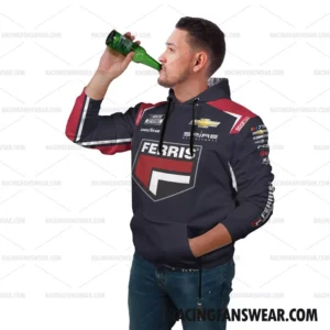 Ty Dillon Nascar 2023 Racing Uniform Clothes Pop Top Hoodie Long Pant 2 Nascar store - Loyal fans of Ty Dillon's Combo Unisex Pop Top Hoodie + Unisex Long Pants,Unisex Pop Top Hoodie,Unisex Long Pants:vintage nascar racing suit,uniform,apparel,shirts,merch,hoodie,jackets,shorts,sweatshirt,outfits,clothes