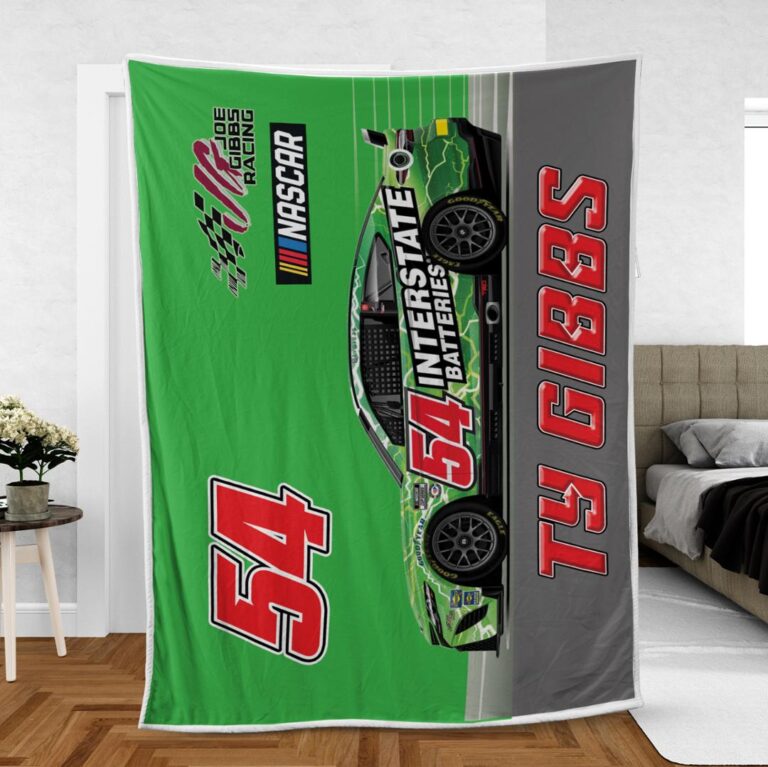 Nascar store - Loyal fans of Ty Gibbs's Rug,Doormat,Blanket Microfiber Fleece,Blanket Premium Sherpa,House Flag:vintage nascar racing suit,uniform,apparel,shirts,merch,hoodie,jackets,shorts,sweatshirt,outfits,clothes