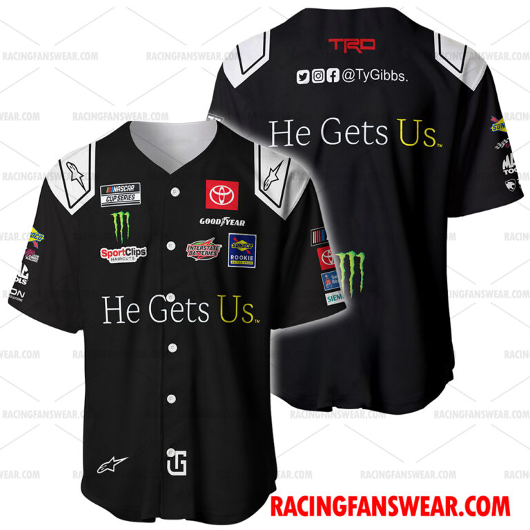 Nascar store - Loyal fans of Ty Gibbs's Unisex Baseball Jerseys,Kid Baseball Jerseys,Youth Baseball Jerseys,Men's Hockey Jerseys,WoMen's Hockey Jerseys,Youth's Hockey Jerseys:vintage nascar racing suit,uniform,apparel,shirts,merch,hoodie,jackets,shorts,sweatshirt,outfits,clothes