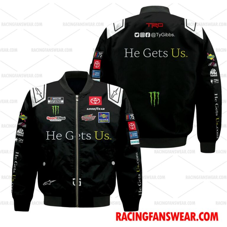 Nascar store - Loyal fans of Ty Gibbs's Bomber Jacket,Unisex Thick Coat,Unisex Sleeveless Hoodie,Unisex Hooded T-Shirt,Kid Sleeveless Hoodie,Kid Hooded T-Shirts,Kid Thick Coat:vintage nascar racing suit,uniform,apparel,shirts,merch,hoodie,jackets,shorts,sweatshirt,outfits,clothes