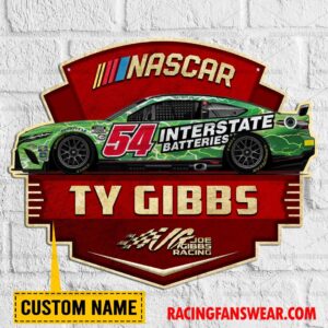 Ty Gibbs Nascar Racing Customize Name Home Cut Metal Signs 4 Nascar store - Loyal fans of Ty Gibbs's Cut Metal Signs:vintage nascar racing suit,uniform,apparel,shirts,merch,hoodie,jackets,shorts,sweatshirt,outfits,clothes