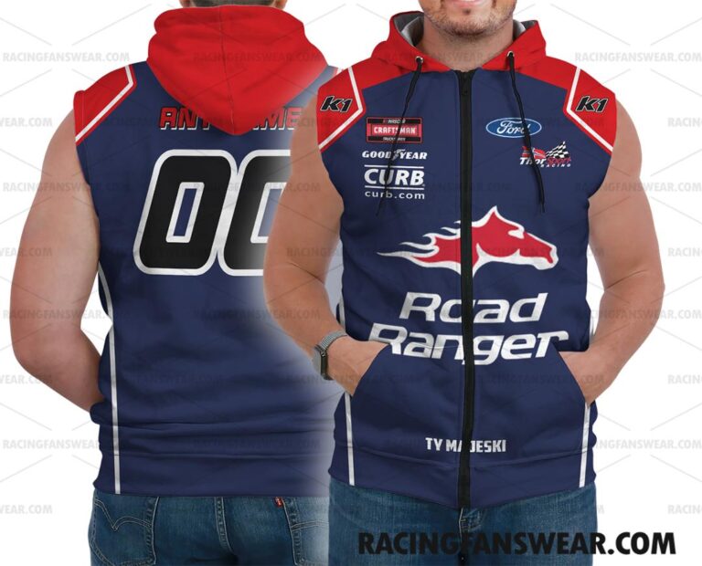 Nascar store - Loyal fans of Ty Majeski's Bomber Jacket,Unisex Thick Coat,Unisex Sleeveless Hoodie,Unisex Hooded T-Shirt,Kid Sleeveless Hoodie,Kid Hooded T-Shirts,Kid Thick Coat:vintage nascar racing suit,uniform,apparel,shirts,merch,hoodie,jackets,shorts,sweatshirt,outfits,clothes