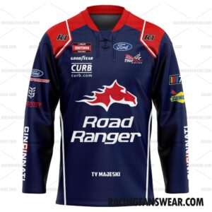 Nascar store - Loyal fans of Ty Majeski's Men's Hockey Jerseys,WoMen's Hockey Jerseys,Youth's Hockey Jerseys:vintage nascar racing suit,uniform,apparel,shirts,merch,hoodie,jackets,shorts,sweatshirt,outfits,clothes