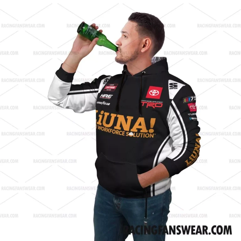 Nascar store - Loyal fans of Tyler Ankrum's Combo Unisex Pop Top Hoodie + Unisex Long Pants,Unisex Pop Top Hoodie,Unisex Long Pants:vintage nascar racing suit,uniform,apparel,shirts,merch,hoodie,jackets,shorts,sweatshirt,outfits,clothes