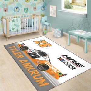 Tyler Ankrum Nascar Racing 2023 Carpet Living Room Area Rugs Doormats Blanket Flag Home 4 Nascar store - Loyal fans of Tyler Ankrum's Rug,Doormat,Blanket Microfiber Fleece,Blanket Premium Sherpa,House Flag:vintage nascar racing suit,uniform,apparel,shirts,merch,hoodie,jackets,shorts,sweatshirt,outfits,clothes