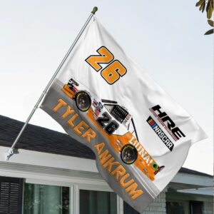 Tyler Ankrum Nascar Racing 2023 Carpet Living Room Area Rugs Doormats Blanket Flag Home 13 Nascar store - Loyal fans of Tyler Ankrum's Rug,Doormat,Blanket Microfiber Fleece,Blanket Premium Sherpa,House Flag:vintage nascar racing suit,uniform,apparel,shirts,merch,hoodie,jackets,shorts,sweatshirt,outfits,clothes