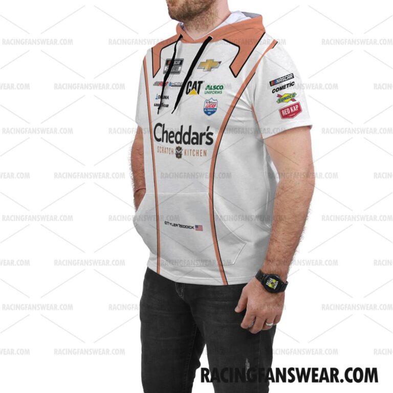 Nascar store - Loyal fans of Tyler Reddick's Unisex Sleeveless Hoodie,Unisex Hooded T-Shirt,Kid Sleeveless Hoodie,Kid Hooded T-Shirts:vintage nascar racing suit,uniform,apparel,shirts,merch,hoodie,jackets,shorts,sweatshirt,outfits,clothes