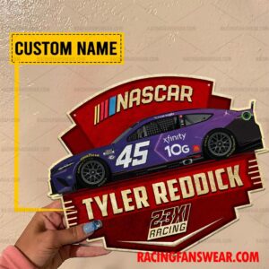Tyler Reddick Nascar Racing Customize Name Home Cut Metal Signs 2 Nascar store - Loyal fans of Tyler Reddick's Cut Metal Signs:vintage nascar racing suit,uniform,apparel,shirts,merch,hoodie,jackets,shorts,sweatshirt,outfits,clothes