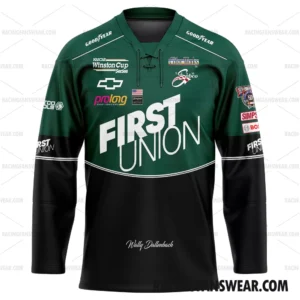 Nascar store - Loyal fans of Wally Dallenbach Jr's Men's Hockey Jerseys,WoMen's Hockey Jerseys,Youth's Hockey Jerseys:vintage nascar racing suit,uniform,apparel,shirts,merch,hoodie,jackets,shorts,sweatshirt,outfits,clothes