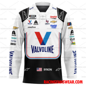 Nascar store - Loyal fans of William Byron's Unisex Baseball Jerseys,Kid Baseball Jerseys,Youth Baseball Jerseys,Men's Hockey Jerseys,WoMen's Hockey Jerseys,Youth's Hockey Jerseys:vintage nascar racing suit,uniform,apparel,shirts,merch,hoodie,jackets,shorts,sweatshirt,outfits,clothes