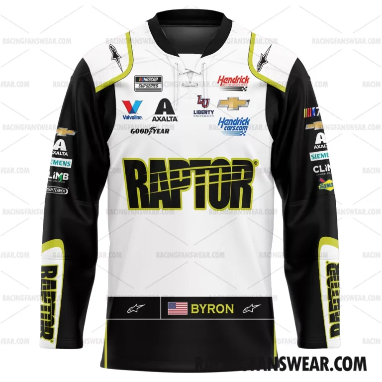 Nascar store - Loyal fans of William Byron's Men's Hockey Jerseys,WoMen's Hockey Jerseys,Youth's Hockey Jerseys:vintage nascar racing suit,uniform,apparel,shirts,merch,hoodie,jackets,shorts,sweatshirt,outfits,clothes