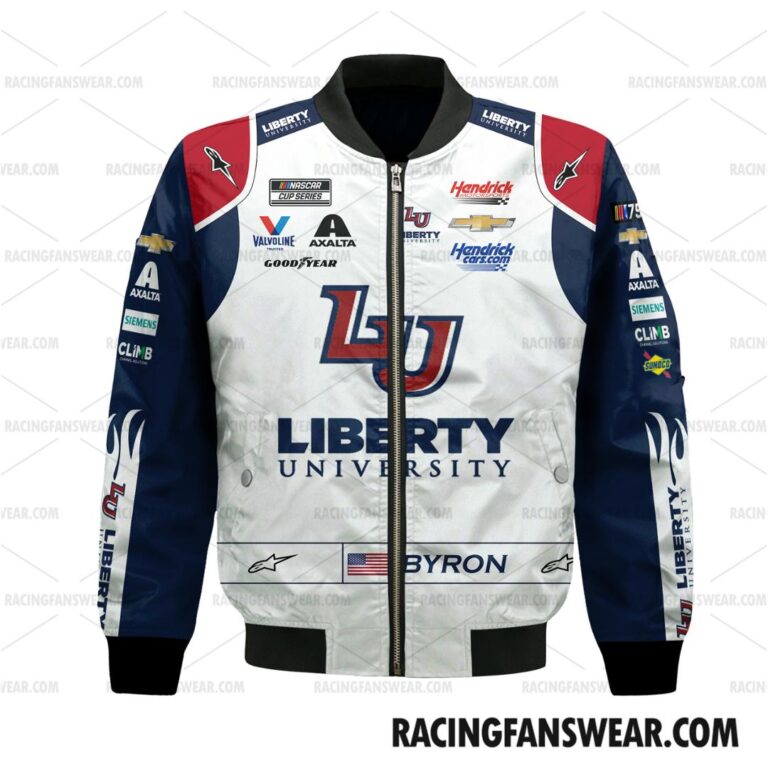 Nascar store - Loyal fans of William Byron's Bomber Jacket,Unisex Thick Coat,Unisex Sleeveless Hoodie,Unisex Hooded T-Shirt,Kid Sleeveless Hoodie,Kid Hooded T-Shirts,Kid Thick Coat:vintage nascar racing suit,uniform,apparel,shirts,merch,hoodie,jackets,shorts,sweatshirt,outfits,clothes