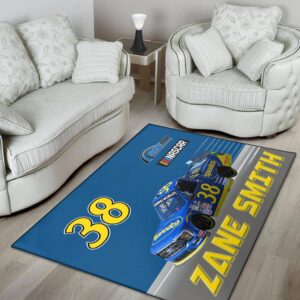Zane Smith Nascar Racing 2023 Carpet Living Room Area Rugs Doormats Blanket Flag Home 2 Nascar store - Loyal fans of Zane Smith's Rug,Doormat,Blanket Microfiber Fleece,Blanket Premium Sherpa,House Flag:vintage nascar racing suit,uniform,apparel,shirts,merch,hoodie,jackets,shorts,sweatshirt,outfits,clothes
