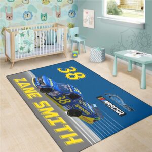 Zane Smith Nascar Racing 2023 Carpet Living Room Area Rugs Doormats Blanket Flag Home 4 Nascar store - Loyal fans of Zane Smith's Rug,Doormat,Blanket Microfiber Fleece,Blanket Premium Sherpa,House Flag:vintage nascar racing suit,uniform,apparel,shirts,merch,hoodie,jackets,shorts,sweatshirt,outfits,clothes