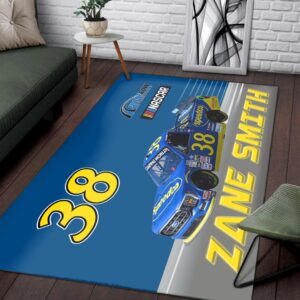 Zane Smith Nascar Racing 2023 Carpet Living Room Area Rugs Doormats Blanket Flag Home 1 Nascar store - Loyal fans of Zane Smith's Rug,Doormat,Blanket Microfiber Fleece,Blanket Premium Sherpa,House Flag:vintage nascar racing suit,uniform,apparel,shirts,merch,hoodie,jackets,shorts,sweatshirt,outfits,clothes