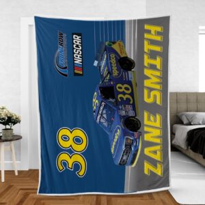 Zane Smith Nascar Racing 2023 Carpet Living Room Area Rugs Doormats Blanket Flag Home 10 Nascar store - Loyal fans of Zane Smith's Rug,Doormat,Blanket Microfiber Fleece,Blanket Premium Sherpa,House Flag:vintage nascar racing suit,uniform,apparel,shirts,merch,hoodie,jackets,shorts,sweatshirt,outfits,clothes