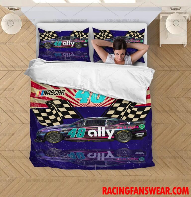 Nascar store - Loyal fans of Alex Bowman's Bedding Duvet Cover + 1/2 Pillow Cases,Blanket Microfiber Fleece,Blanket Premium Sherpa:vintage nascar racing suit,uniform,apparel,shirts,merch,hoodie,jackets,shorts,sweatshirt,outfits,clothes