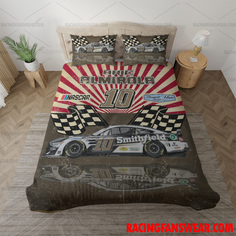 Nascar store - Loyal fans of Aric Almirola's Bedding Duvet Cover + 1/2 Pillow Cases,Blanket Microfiber Fleece,Blanket Premium Sherpa:vintage nascar racing suit,uniform,apparel,shirts,merch,hoodie,jackets,shorts,sweatshirt,outfits,clothes