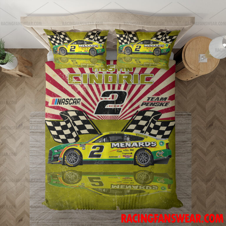 Nascar store - Loyal fans of Austin Cindric's Bedding Duvet Cover + 1/2 Pillow Cases,Blanket Microfiber Fleece,Blanket Premium Sherpa:vintage nascar racing suit,uniform,apparel,shirts,merch,hoodie,jackets,shorts,sweatshirt,outfits,clothes