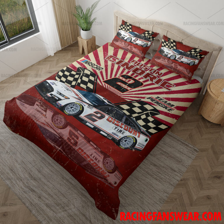 Nascar store - Loyal fans of Austin Cindric's Bedding Duvet Cover + 1/2 Pillow Cases,Blanket Microfiber Fleece,Blanket Premium Sherpa:vintage nascar racing suit,uniform,apparel,shirts,merch,hoodie,jackets,shorts,sweatshirt,outfits,clothes