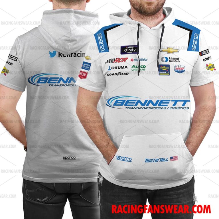 Nascar store - Loyal fans of Austin Hill's Bomber Jacket,Unisex Thick Coat,Unisex Sleeveless Hoodie,Unisex Hooded T-Shirt,Kid Sleeveless Hoodie,Kid Hooded T-Shirts,Kid Thick Coat:vintage nascar racing suit,uniform,apparel,shirts,merch,hoodie,jackets,shorts,sweatshirt,outfits,clothes