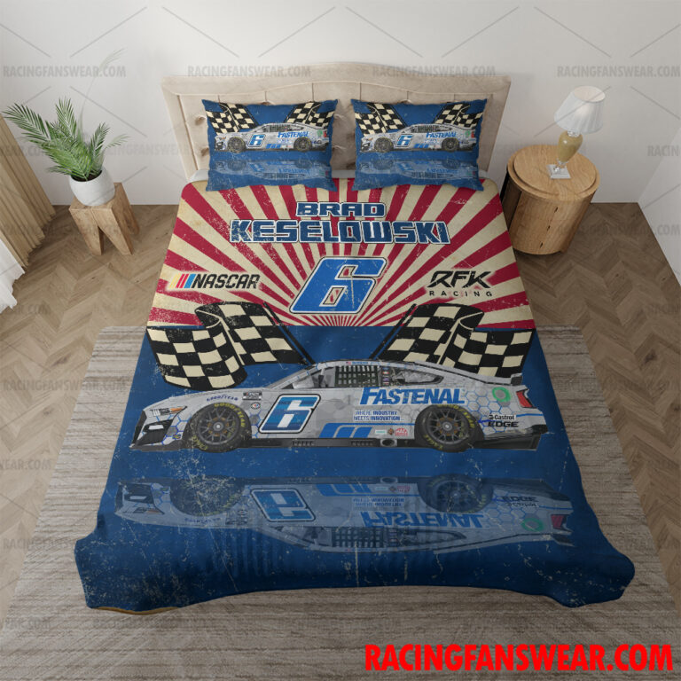 Nascar store - Loyal fans of Brad Keselowski's Bedding Duvet Cover + 1/2 Pillow Cases,Blanket Microfiber Fleece,Blanket Premium Sherpa:vintage nascar racing suit,uniform,apparel,shirts,merch,hoodie,jackets,shorts,sweatshirt,outfits,clothes