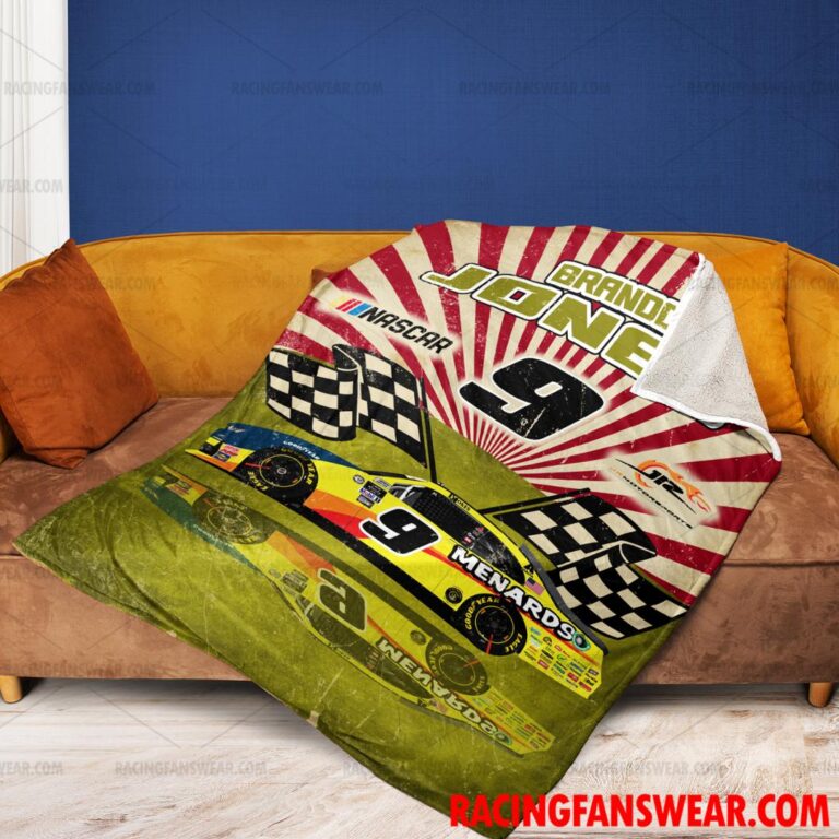 Nascar store - Loyal fans of Brandon Jones's Bedding Duvet Cover + 1/2 Pillow Cases,Blanket Microfiber Fleece,Blanket Premium Sherpa:vintage nascar racing suit,uniform,apparel,shirts,merch,hoodie,jackets,shorts,sweatshirt,outfits,clothes