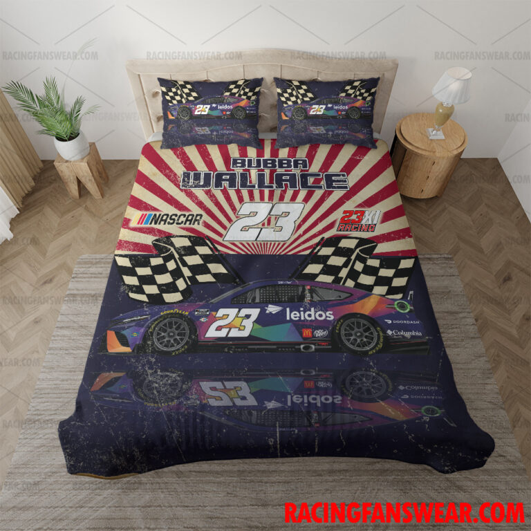 Nascar store - Loyal fans of Bubba Wallace's Bedding Duvet Cover + 1/2 Pillow Cases,Blanket Microfiber Fleece,Blanket Premium Sherpa:vintage nascar racing suit,uniform,apparel,shirts,merch,hoodie,jackets,shorts,sweatshirt,outfits,clothes