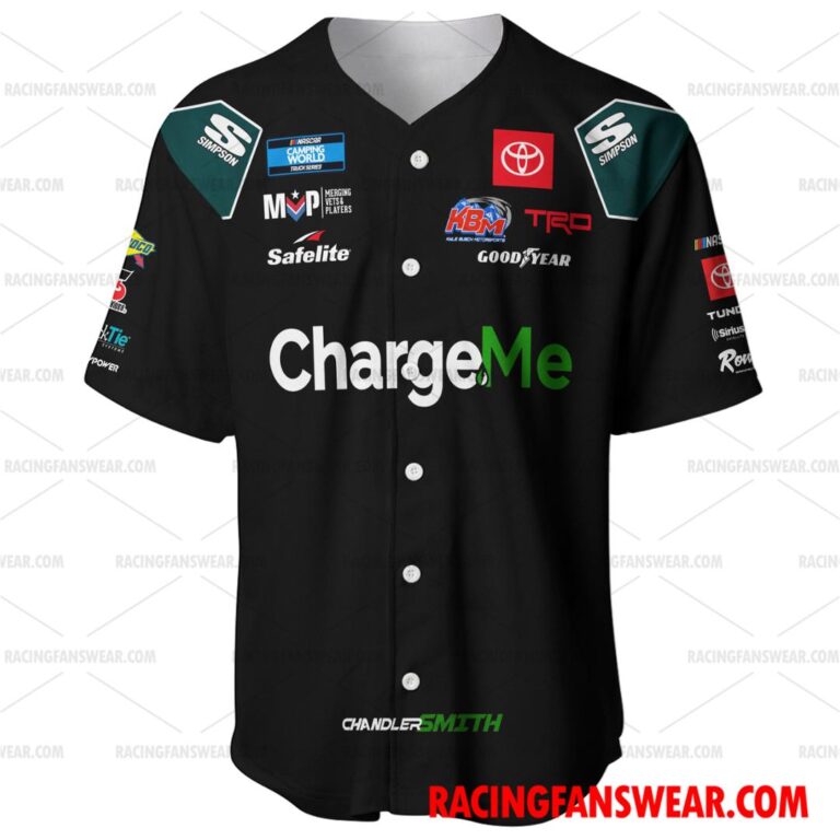 Nascar store - Loyal fans of Chandler Smith's Unisex Baseball Jerseys,Kid Baseball Jerseys,Youth Baseball Jerseys,Men's Hockey Jerseys,WoMen's Hockey Jerseys,Youth's Hockey Jerseys:vintage nascar racing suit,uniform,apparel,shirts,merch,hoodie,jackets,shorts,sweatshirt,outfits,clothes