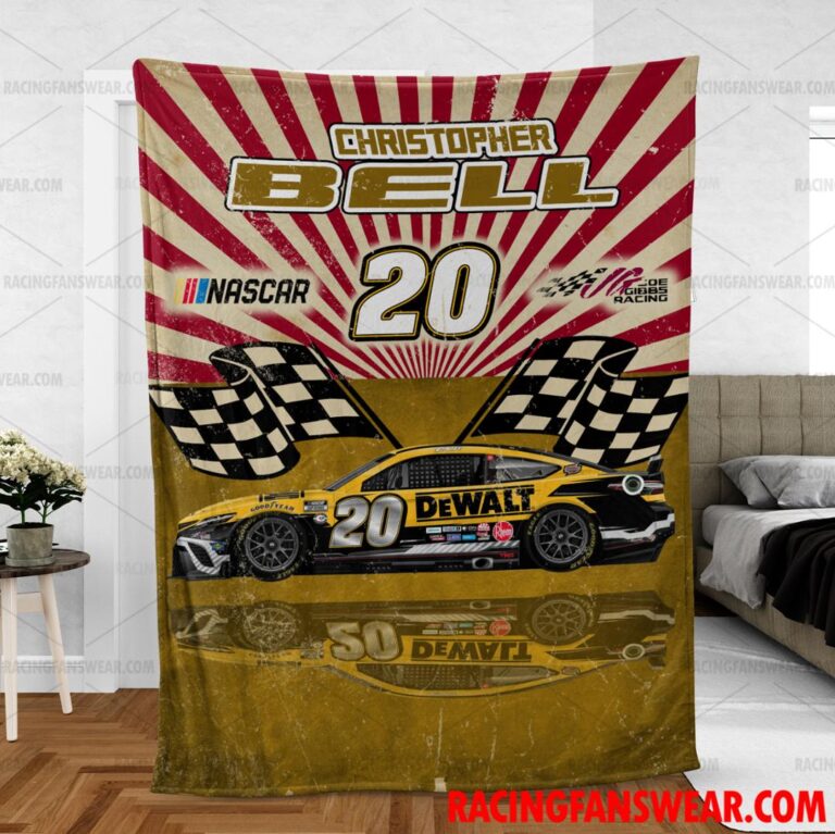 Nascar store - Loyal fans of Christopher Bell's Bedding Duvet Cover + 1/2 Pillow Cases,Blanket Microfiber Fleece,Blanket Premium Sherpa:vintage nascar racing suit,uniform,apparel,shirts,merch,hoodie,jackets,shorts,sweatshirt,outfits,clothes