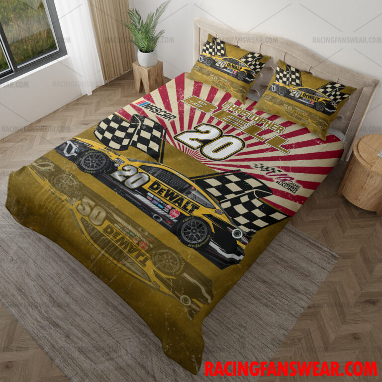 Nascar store - Loyal fans of Christopher Bell's Bedding Duvet Cover + 1/2 Pillow Cases,Blanket Microfiber Fleece,Blanket Premium Sherpa:vintage nascar racing suit,uniform,apparel,shirts,merch,hoodie,jackets,shorts,sweatshirt,outfits,clothes