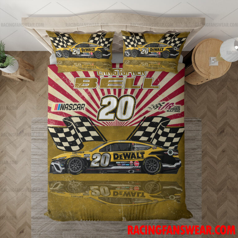 Nascar store - Loyal fans of Christopher Bell's Bedding Duvet Cover + 1/2 Pillow Cases,Blanket Microfiber Fleece,Blanket Premium Sherpa:vintage nascar racing suit,uniform,apparel,shirts,merch,hoodie,jackets,shorts,sweatshirt,outfits,clothes