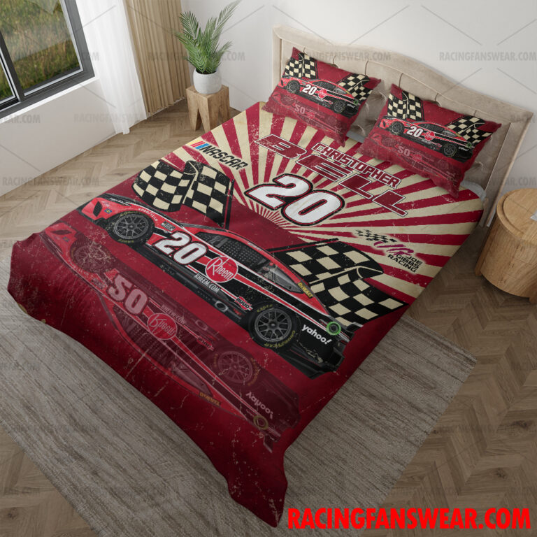 Nascar store - Loyal fans of Christopher Bell's Bedding Duvet Cover + 1/2 Pillow Cases,Blanket Microfiber Fleece,Blanket Premium Sherpa:vintage nascar racing suit,uniform,apparel,shirts,merch,hoodie,jackets,shorts,sweatshirt,outfits,clothes