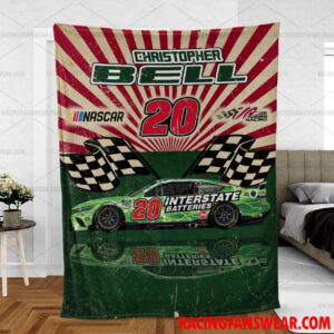 Christopher Bell Nascar Racing Home Blanket | Bedding Duvet Cover + 1|2 Pillow Cases 6 Nascar store - Loyal fans of Christopher Bell's Bedding Duvet Cover + 1/2 Pillow Cases,Blanket Microfiber Fleece,Blanket Premium Sherpa:vintage nascar racing suit,uniform,apparel,shirts,merch,hoodie,jackets,shorts,sweatshirt,outfits,clothes