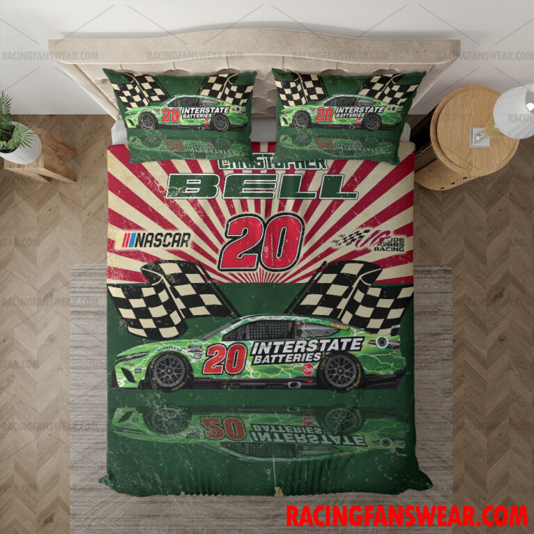 Nascar store - Loyal fans of Christopher Bell's Bedding Duvet Cover + 1/2 Pillow Cases,Blanket Microfiber Fleece,Blanket Premium Sherpa:vintage nascar racing suit,uniform,apparel,shirts,merch,hoodie,jackets,shorts,sweatshirt,outfits,clothes