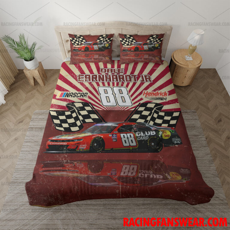 Nascar store - Loyal fans of Dale Earnhardt Jr's Bedding Duvet Cover + 1/2 Pillow Cases,Blanket Microfiber Fleece,Blanket Premium Sherpa:vintage nascar racing suit,uniform,apparel,shirts,merch,hoodie,jackets,shorts,sweatshirt,outfits,clothes