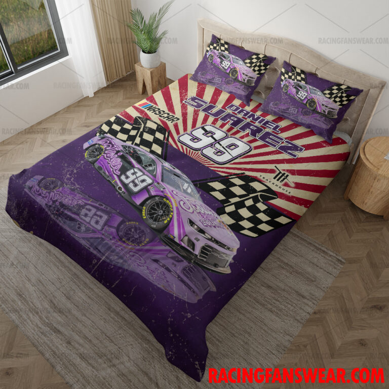 Nascar store - Loyal fans of Daniel Suarez's Bedding Duvet Cover + 1/2 Pillow Cases,Blanket Microfiber Fleece,Blanket Premium Sherpa:vintage nascar racing suit,uniform,apparel,shirts,merch,hoodie,jackets,shorts,sweatshirt,outfits,clothes