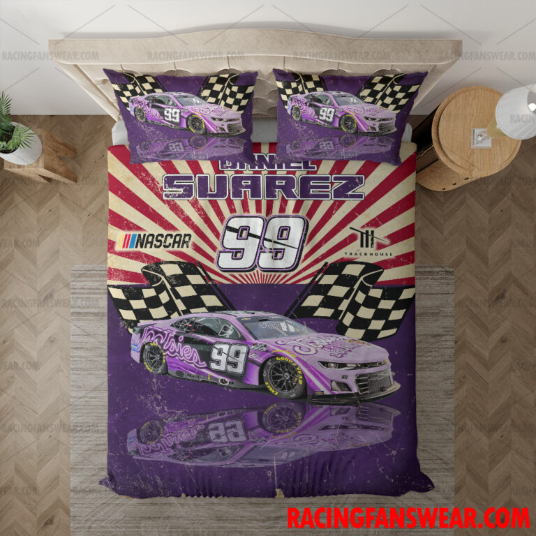 Nascar store - Loyal fans of Daniel Suarez's Bedding Duvet Cover + 1/2 Pillow Cases,Blanket Microfiber Fleece,Blanket Premium Sherpa:vintage nascar racing suit,uniform,apparel,shirts,merch,hoodie,jackets,shorts,sweatshirt,outfits,clothes