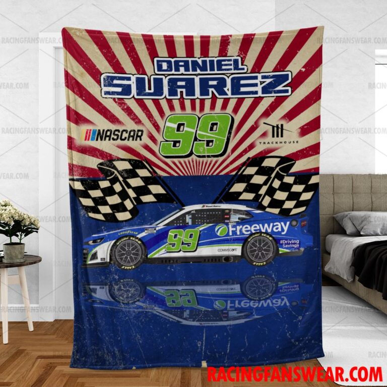 Nascar store - Loyal fans of Daniel Suarez's Bedding Duvet Cover + 1/2 Pillow Cases,Blanket Microfiber Fleece,Blanket Premium Sherpa:vintage nascar racing suit,uniform,apparel,shirts,merch,hoodie,jackets,shorts,sweatshirt,outfits,clothes