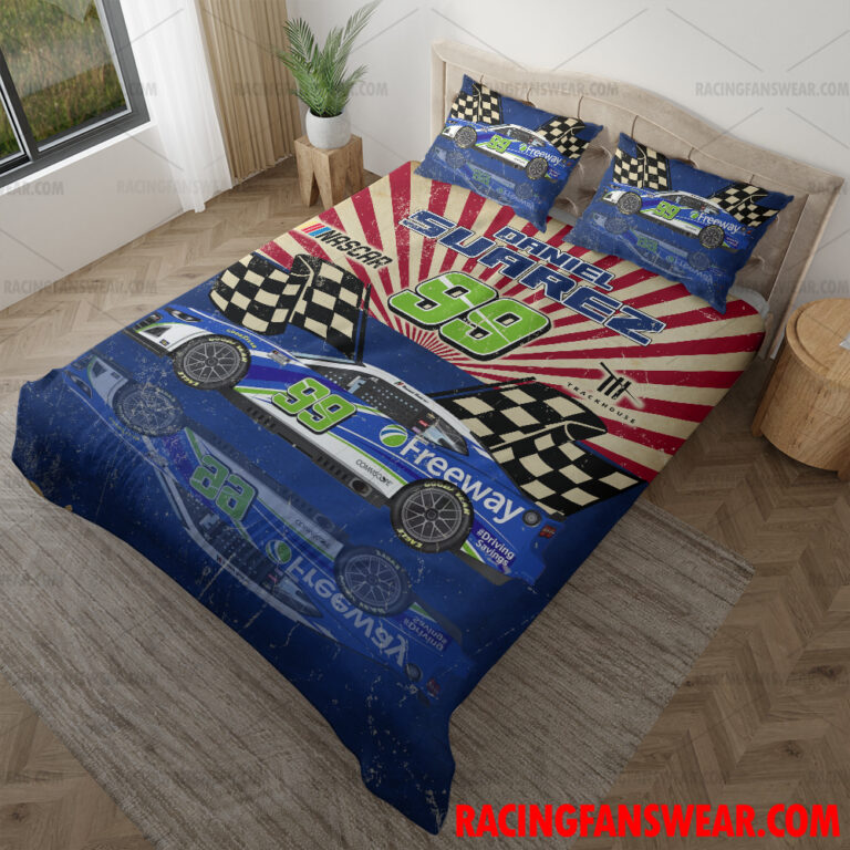 Nascar store - Loyal fans of Daniel Suarez's Bedding Duvet Cover + 1/2 Pillow Cases,Blanket Microfiber Fleece,Blanket Premium Sherpa:vintage nascar racing suit,uniform,apparel,shirts,merch,hoodie,jackets,shorts,sweatshirt,outfits,clothes