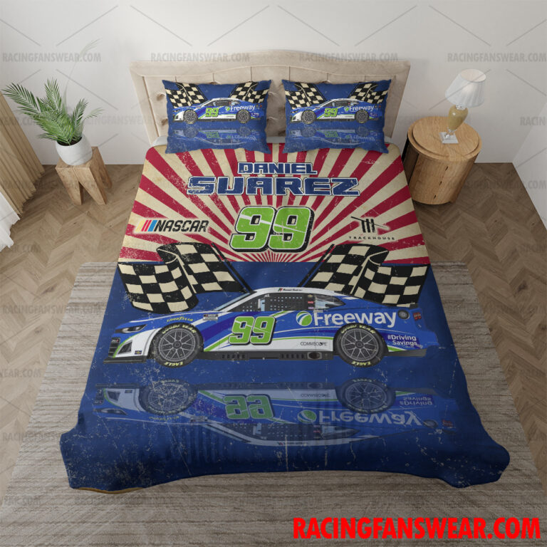 Nascar store - Loyal fans of Daniel Suarez's Bedding Duvet Cover + 1/2 Pillow Cases,Blanket Microfiber Fleece,Blanket Premium Sherpa:vintage nascar racing suit,uniform,apparel,shirts,merch,hoodie,jackets,shorts,sweatshirt,outfits,clothes