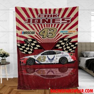 Erik Jones Nascar Racing Home Blanket | Bedding Duvet Cover + 1|2 Pillow Cases 6 Nascar store - Loyal fans of Erik Jones's Bedding Duvet Cover + 1/2 Pillow Cases,Blanket Microfiber Fleece,Blanket Premium Sherpa:vintage nascar racing suit,uniform,apparel,shirts,merch,hoodie,jackets,shorts,sweatshirt,outfits,clothes