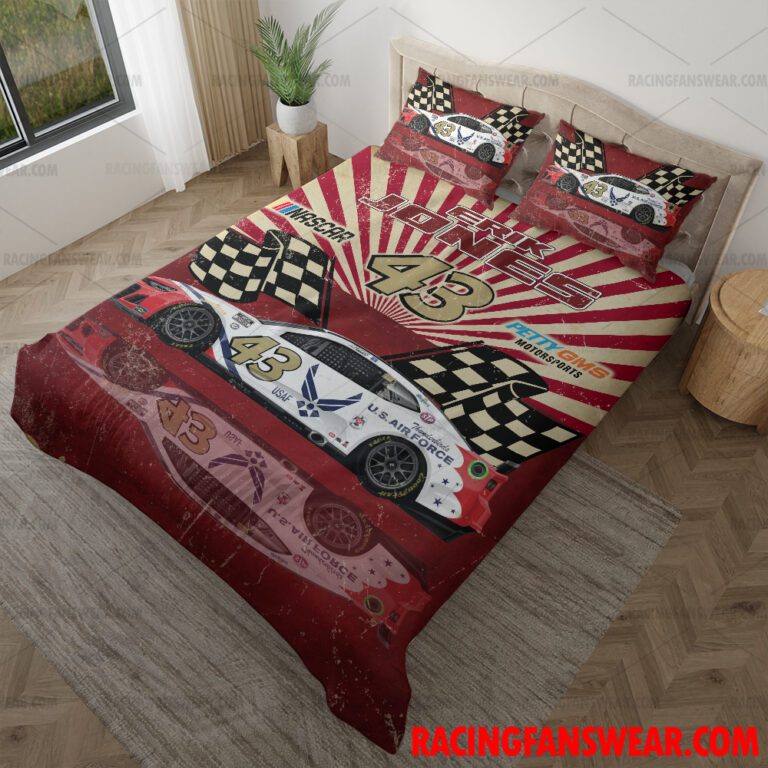 Nascar store - Loyal fans of Erik Jones's Bedding Duvet Cover + 1/2 Pillow Cases,Blanket Microfiber Fleece,Blanket Premium Sherpa:vintage nascar racing suit,uniform,apparel,shirts,merch,hoodie,jackets,shorts,sweatshirt,outfits,clothes