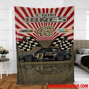 Erik Jones Nascar Racing Home Blanket | Bedding Duvet Cover + 1|2 Pillow Cases 6 Nascar store - Loyal fans of Erik Jones's Bedding Duvet Cover + 1/2 Pillow Cases,Blanket Microfiber Fleece,Blanket Premium Sherpa:vintage nascar racing suit,uniform,apparel,shirts,merch,hoodie,jackets,shorts,sweatshirt,outfits,clothes