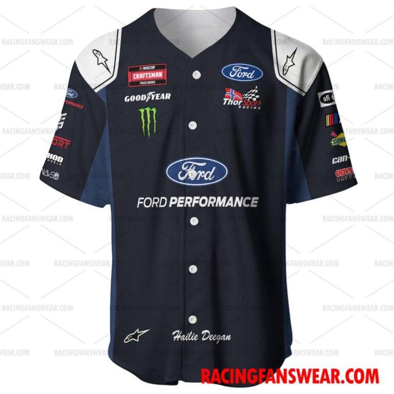 Nascar store - Loyal fans of Hailie Deegan's Unisex Baseball Jerseys,Kid Baseball Jerseys,Youth Baseball Jerseys,Men's Hockey Jerseys,WoMen's Hockey Jerseys,Youth's Hockey Jerseys:vintage nascar racing suit,uniform,apparel,shirts,merch,hoodie,jackets,shorts,sweatshirt,outfits,clothes