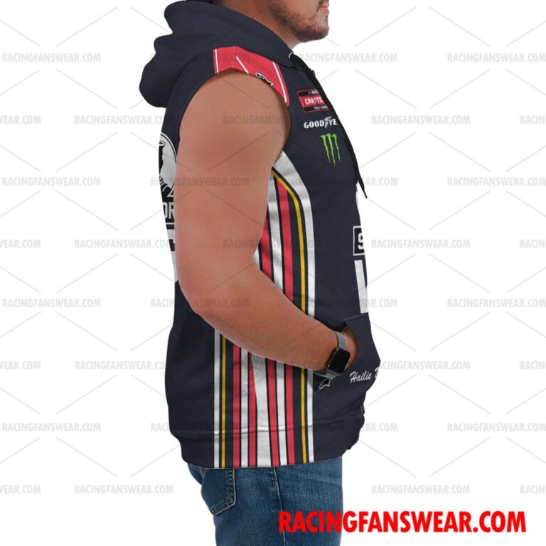 Nascar store - Loyal fans of Hailie Deegan's Bomber Jacket,Unisex Thick Coat,Unisex Sleeveless Hoodie,Unisex Hooded T-Shirt,Kid Sleeveless Hoodie,Kid Hooded T-Shirts,Kid Thick Coat:vintage nascar racing suit,uniform,apparel,shirts,merch,hoodie,jackets,shorts,sweatshirt,outfits,clothes