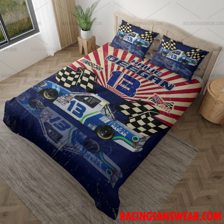 Nascar store - Loyal fans of Hailie Deegan's Bedding Duvet Cover + 1/2 Pillow Cases,Blanket Microfiber Fleece,Blanket Premium Sherpa:vintage nascar racing suit,uniform,apparel,shirts,merch,hoodie,jackets,shorts,sweatshirt,outfits,clothes