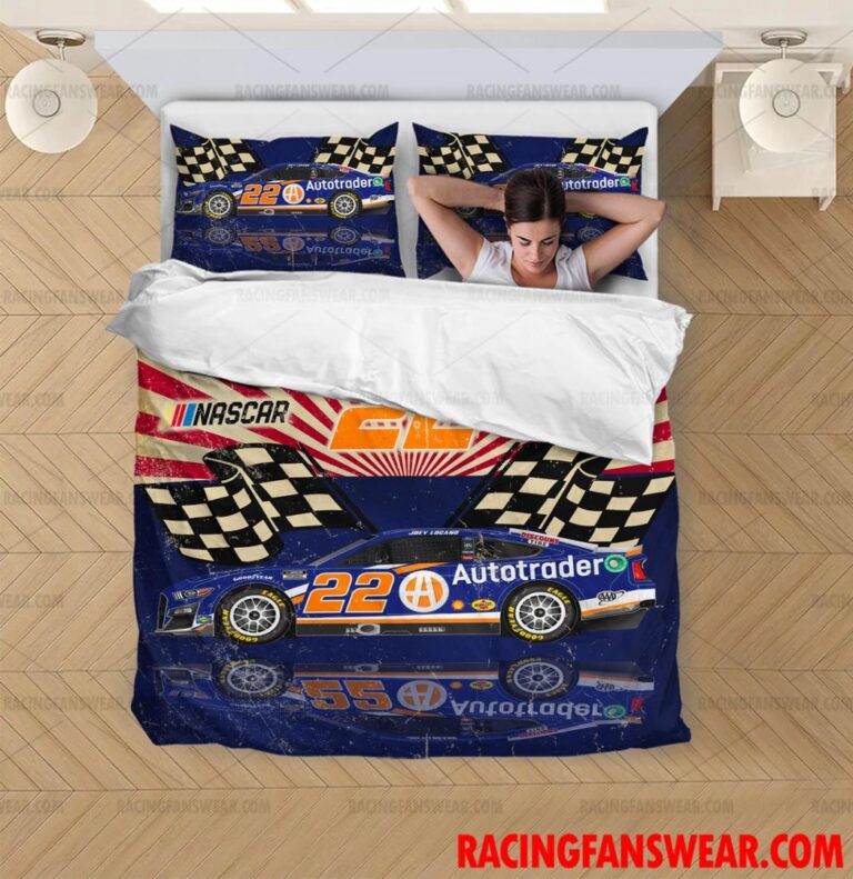 Nascar store - Loyal fans of Joey Logano's Bedding Duvet Cover + 1/2 Pillow Cases,Blanket Microfiber Fleece,Blanket Premium Sherpa:vintage nascar racing suit,uniform,apparel,shirts,merch,hoodie,jackets,shorts,sweatshirt,outfits,clothes