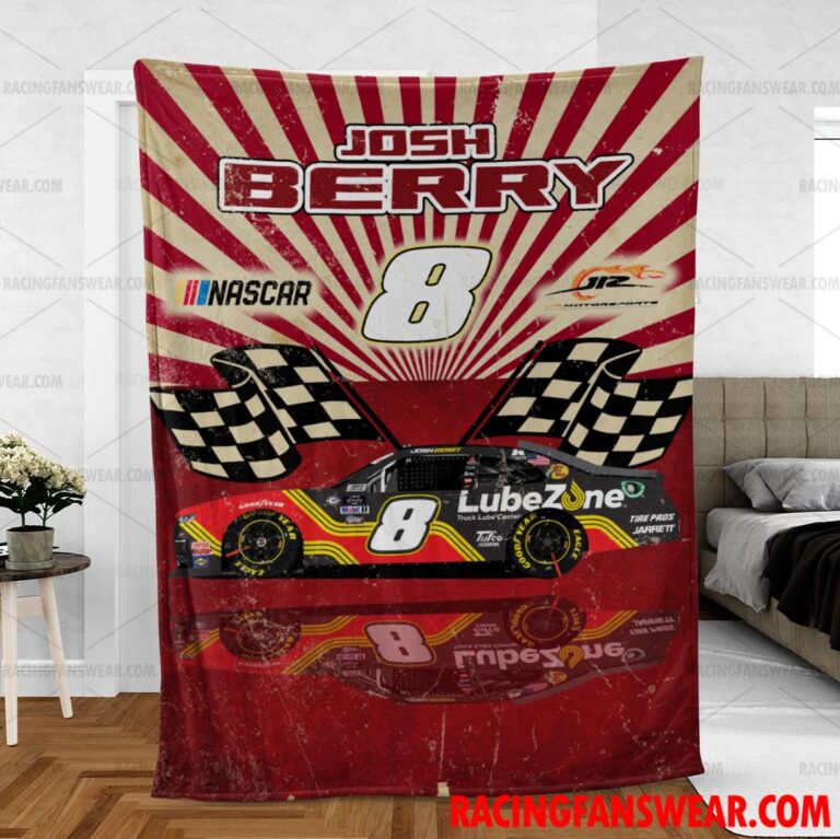 Nascar store - Loyal fans of Josh Berry's Bedding Duvet Cover + 1/2 Pillow Cases,Blanket Microfiber Fleece,Blanket Premium Sherpa:vintage nascar racing suit,uniform,apparel,shirts,merch,hoodie,jackets,shorts,sweatshirt,outfits,clothes